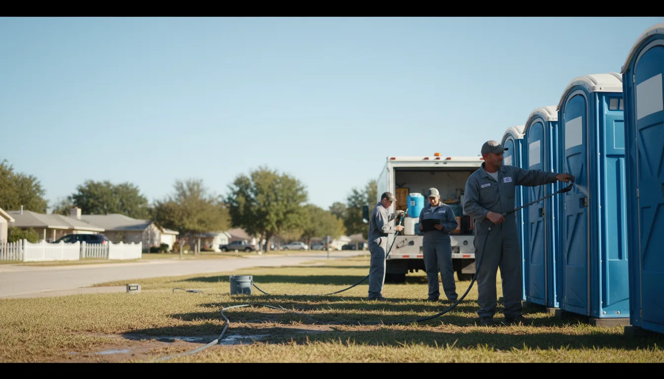 Long-Term Portable Toilet Rental in Guthrie, OK near me